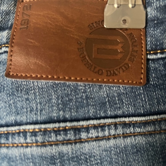 Buffalo David Bitton Men's Dark Blue Straight Jeans like new - Picture 3 of 5